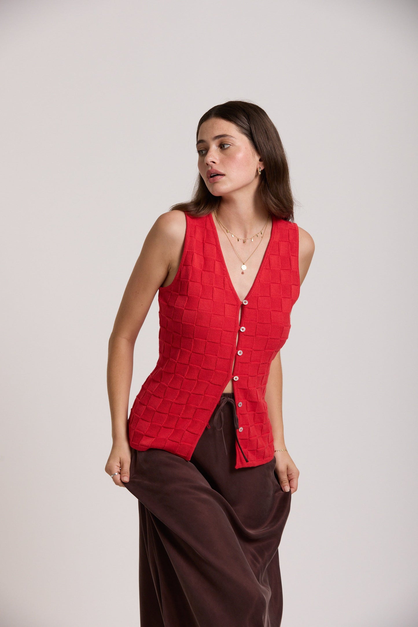 Opal Knit Vest Top