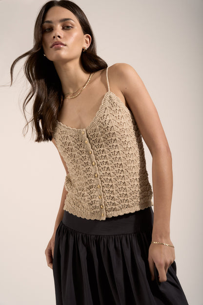 Dazzle Knitted Tank