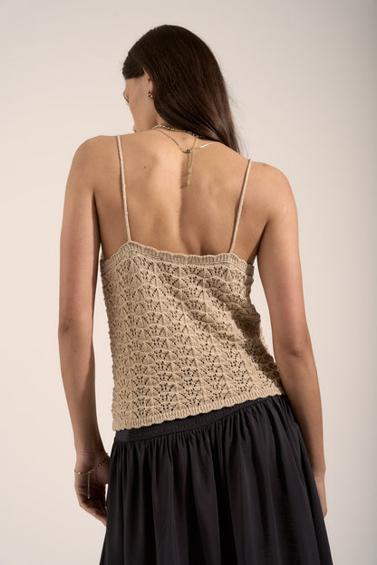 Dazzle Knitted Tank