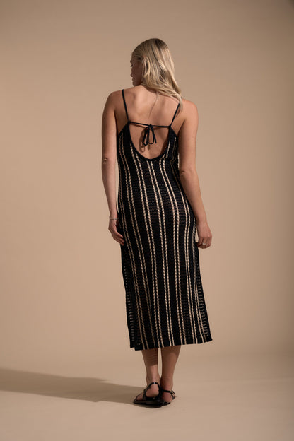 Sandy Crochet Detail Beach Dress