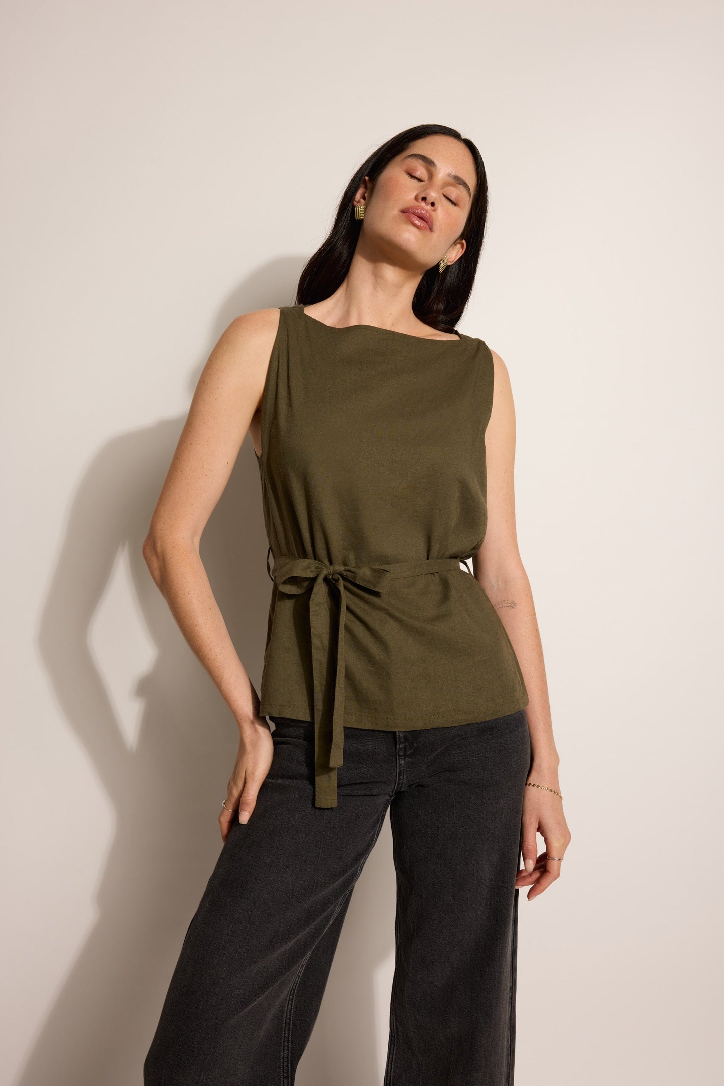 Coco Tie Detail Top