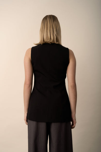 The Button Front Vest