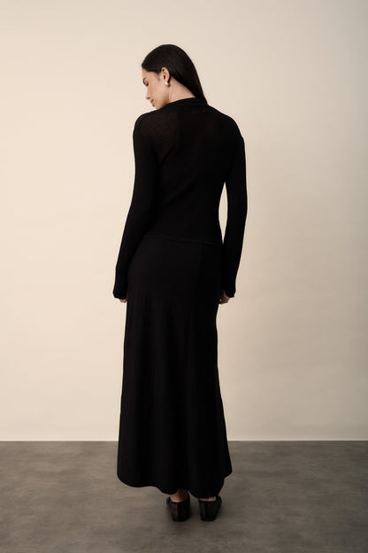 The Knitted Maxi Skirt