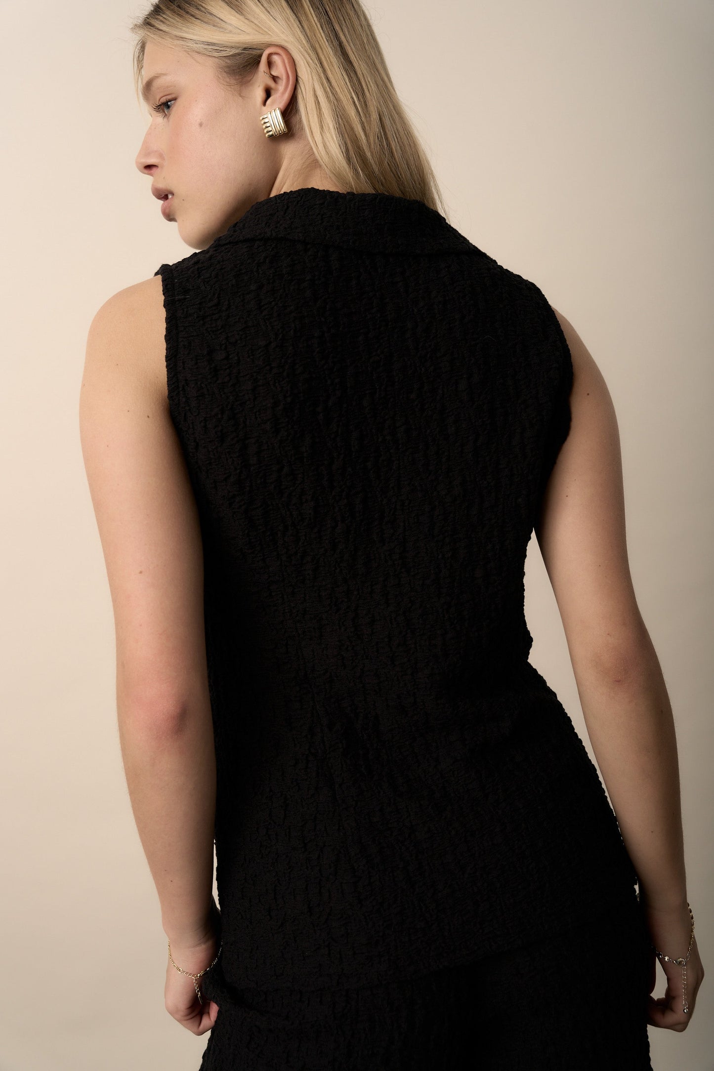 Elementary Textured Vest