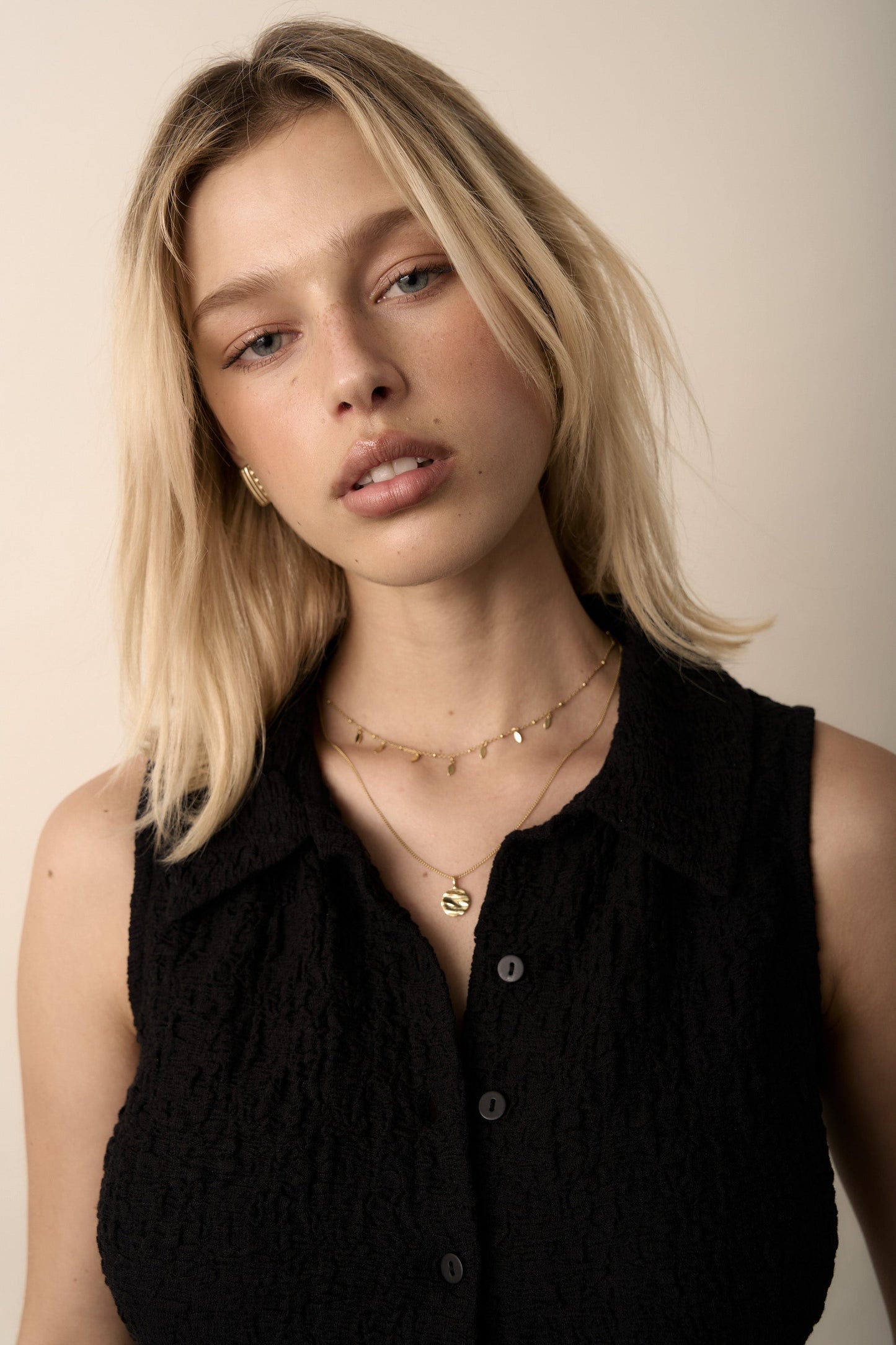 Elementary Textured Vest