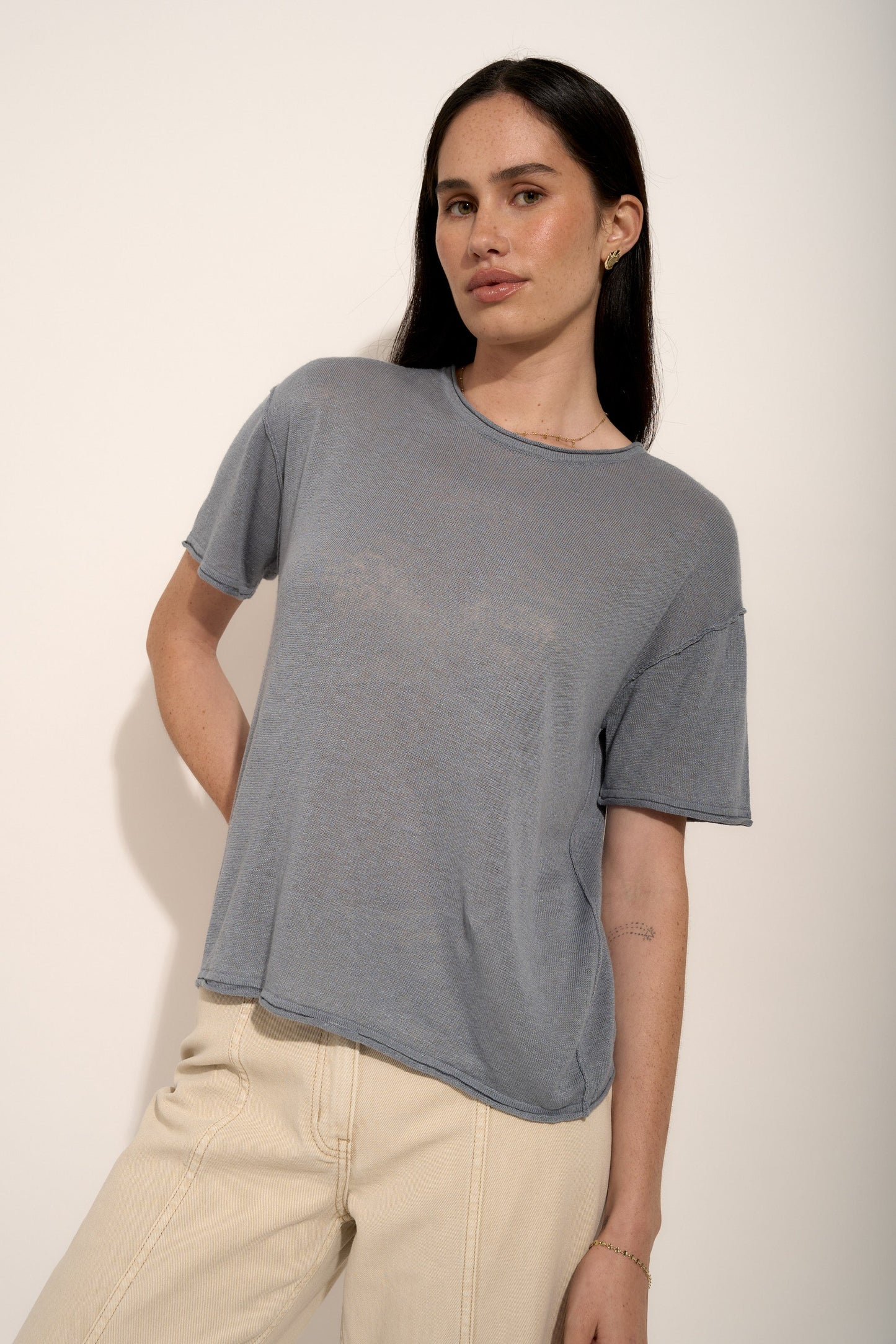 Laila Knitted Tee