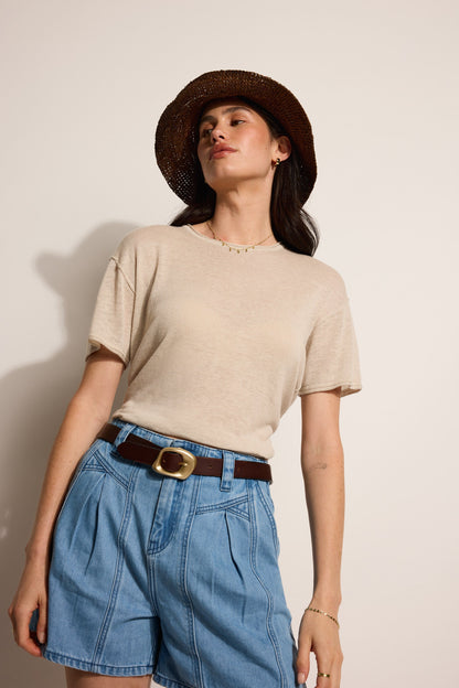 Brussels Denim Short