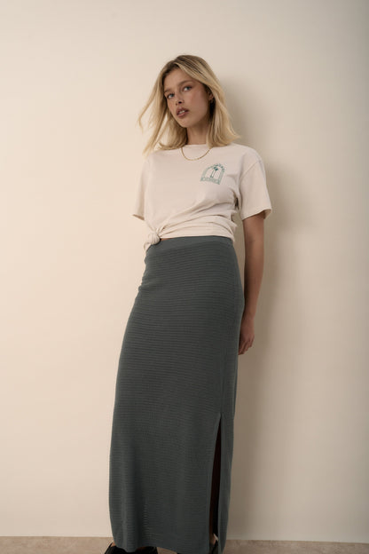 Saylor Knitted Maxi Skirt