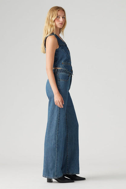 Levi's Ribcage Braided Wide Leg Jeans