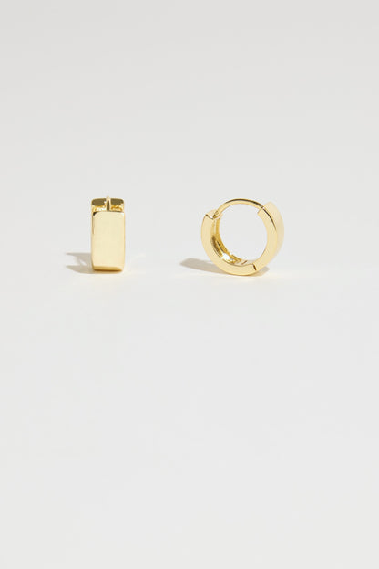 Atelier 19 Wide Huggie Earrings