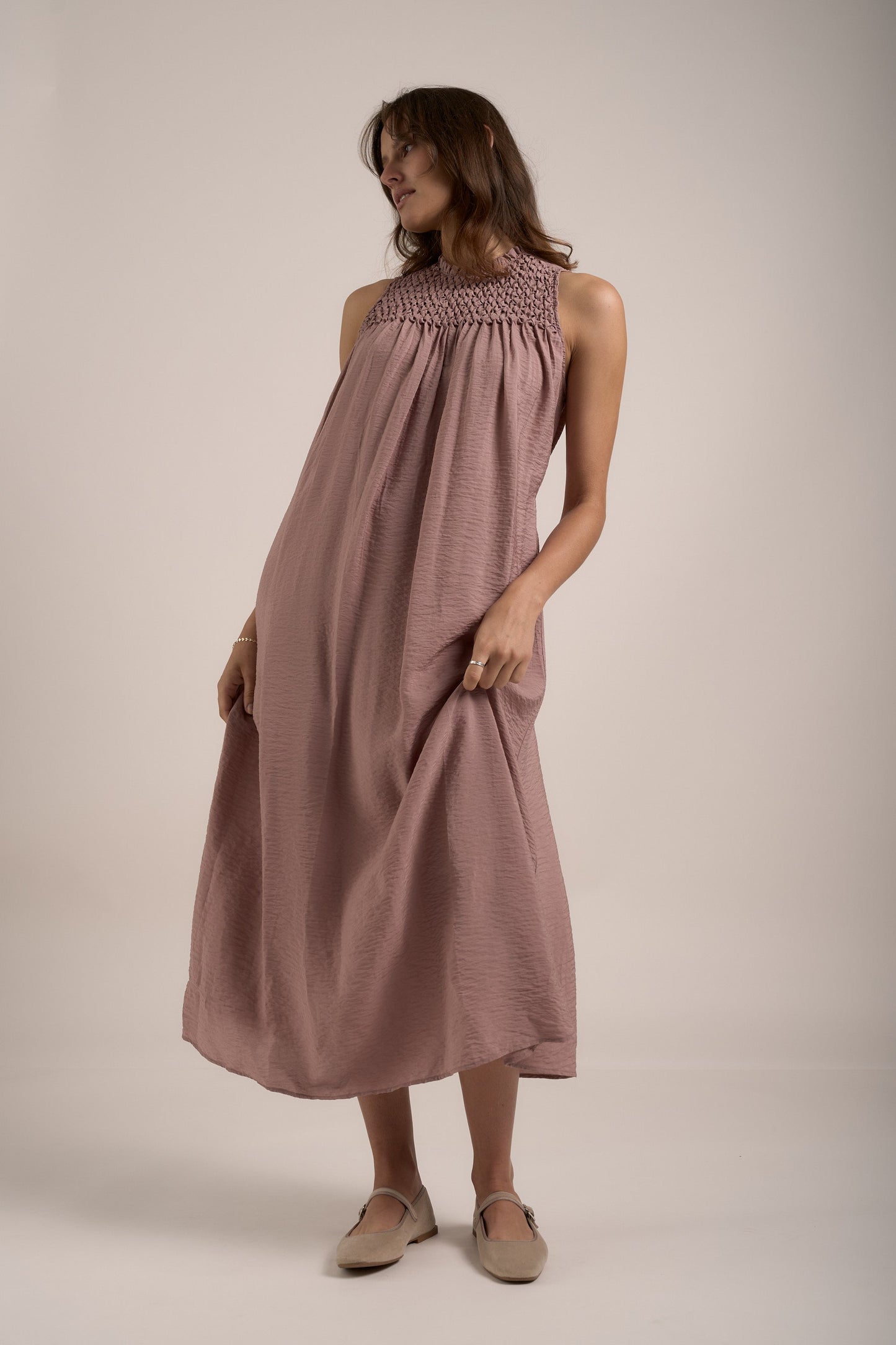 Sherry Smock Detail Dress