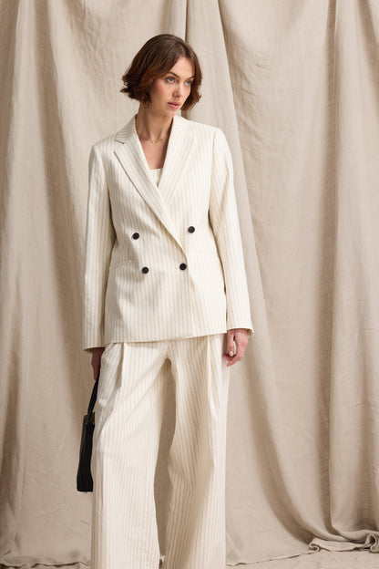 Piper Linen Blend Blazer