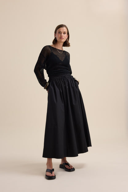 The Everyday Poplin Skirt