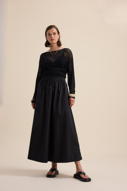 The Everyday Poplin Skirt