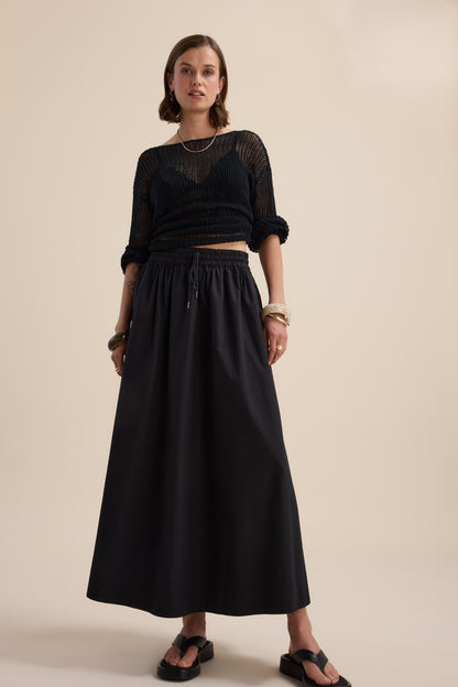 The Everyday Poplin Skirt