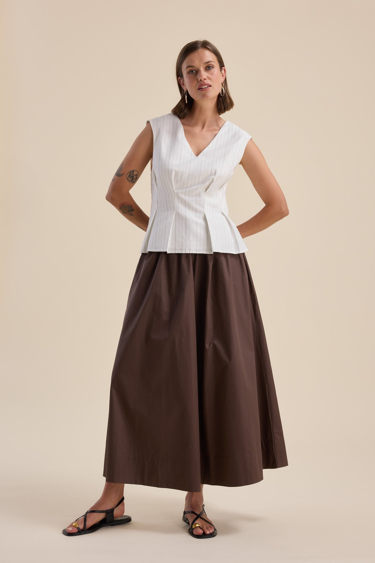 The Everyday Poplin Skirt