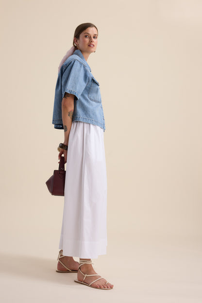 The Everyday Poplin Skirt