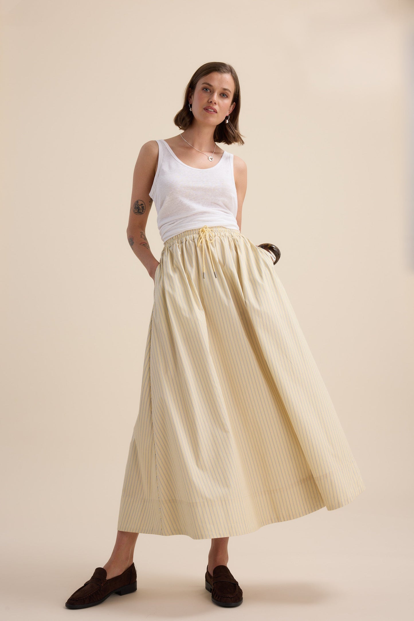 The Everyday Poplin Skirt