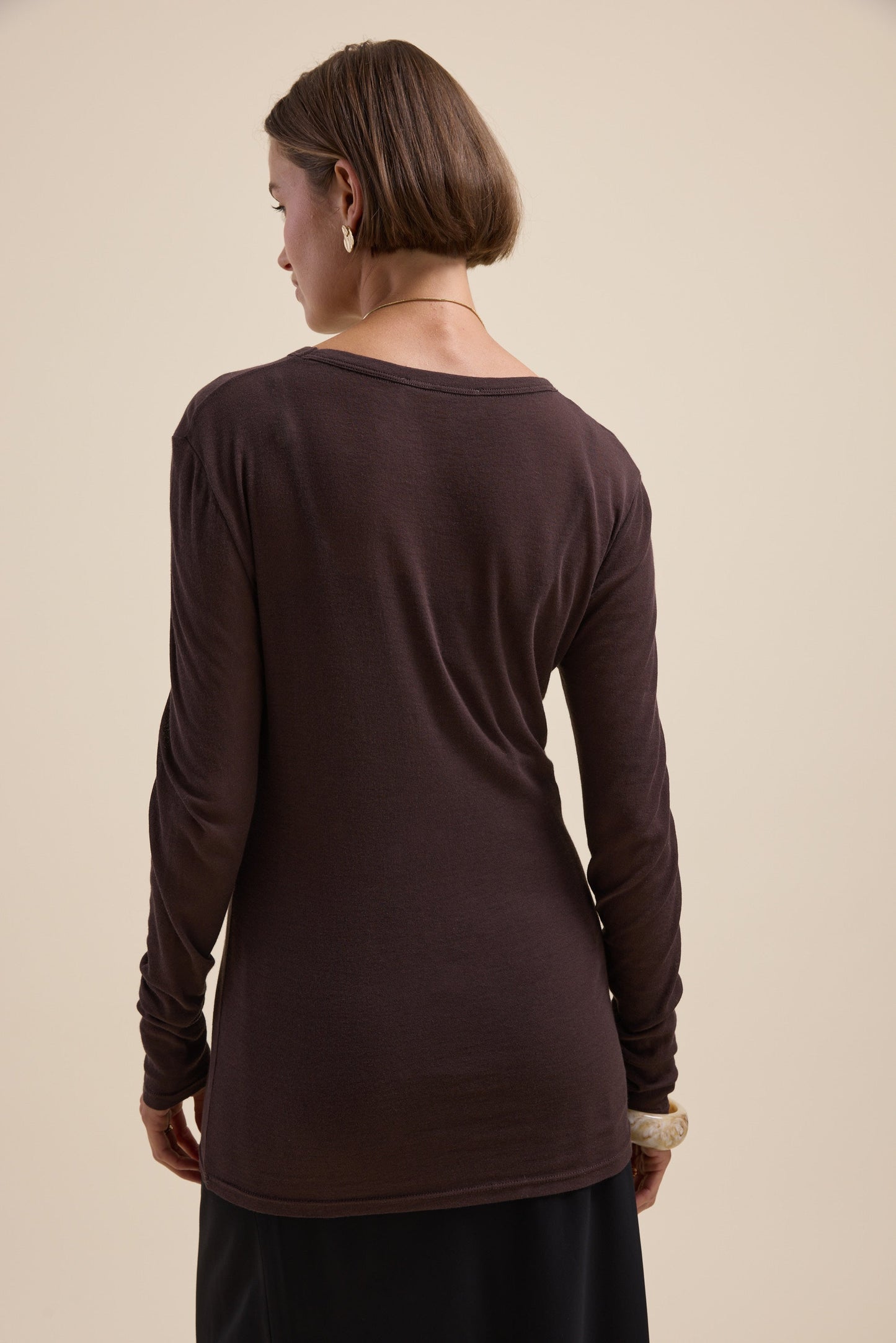 The Sheer Layering Crew Top