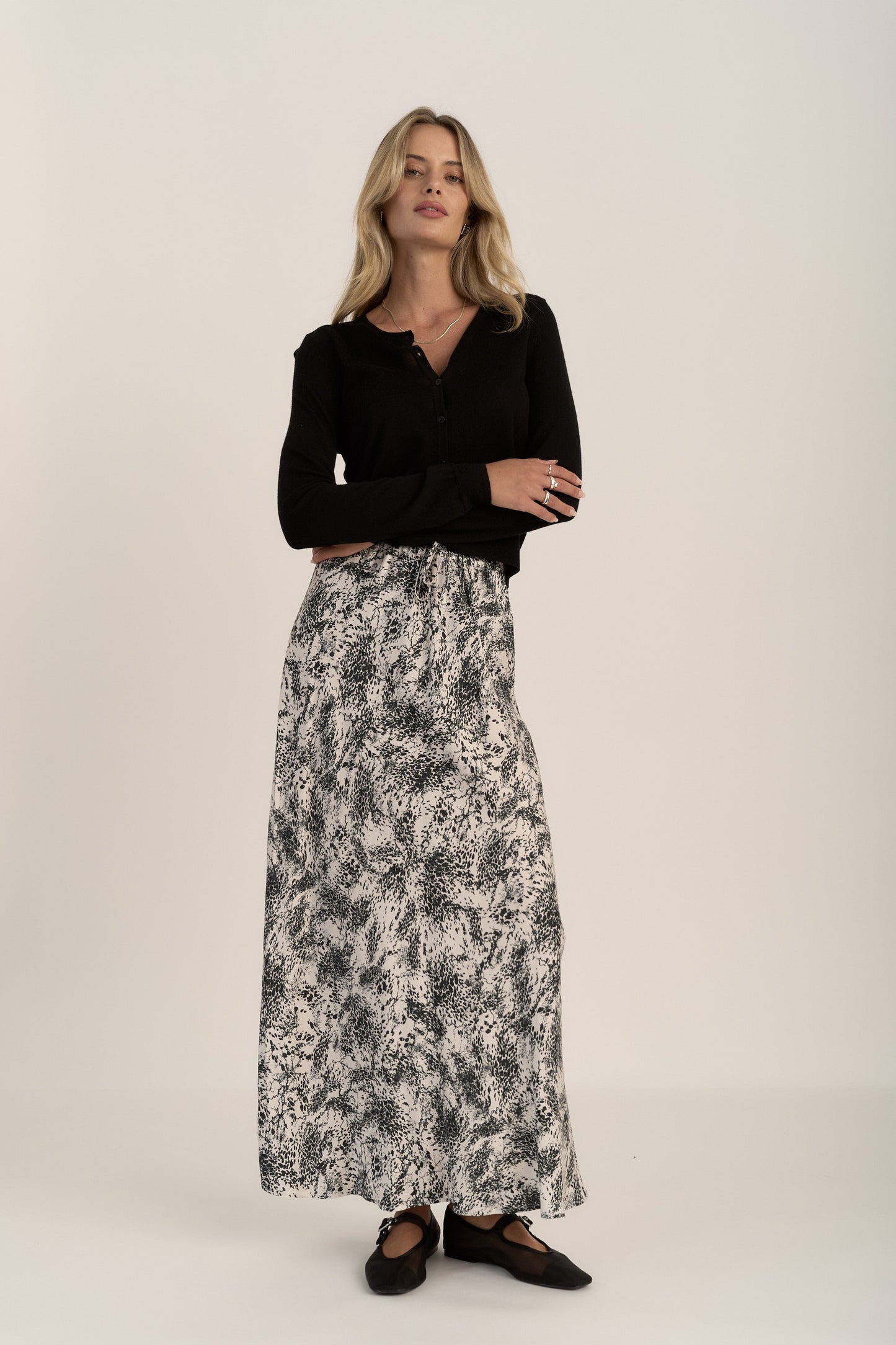 Henry Maxi Slip Skirt
