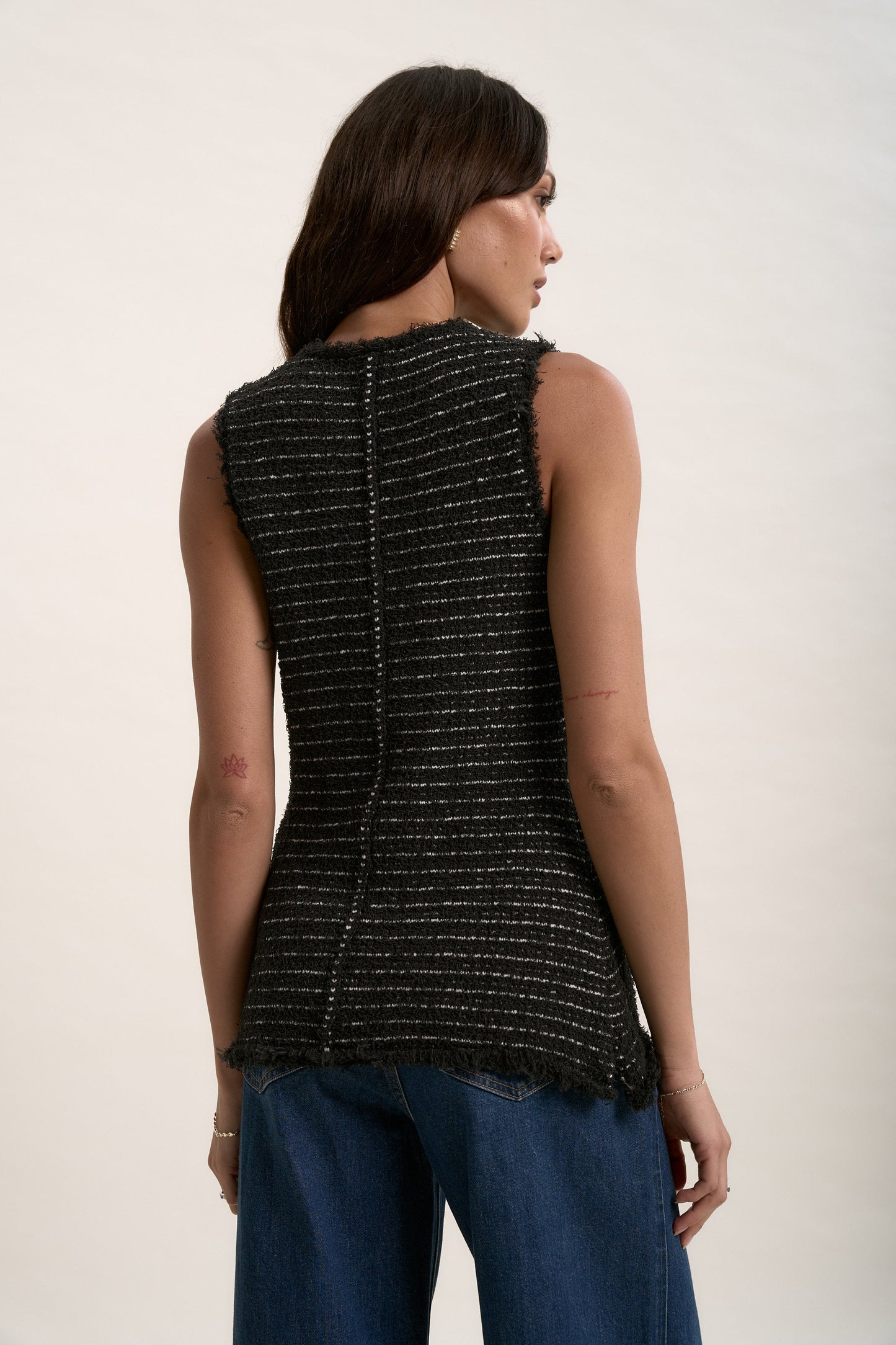 The Knitted Longline Top
