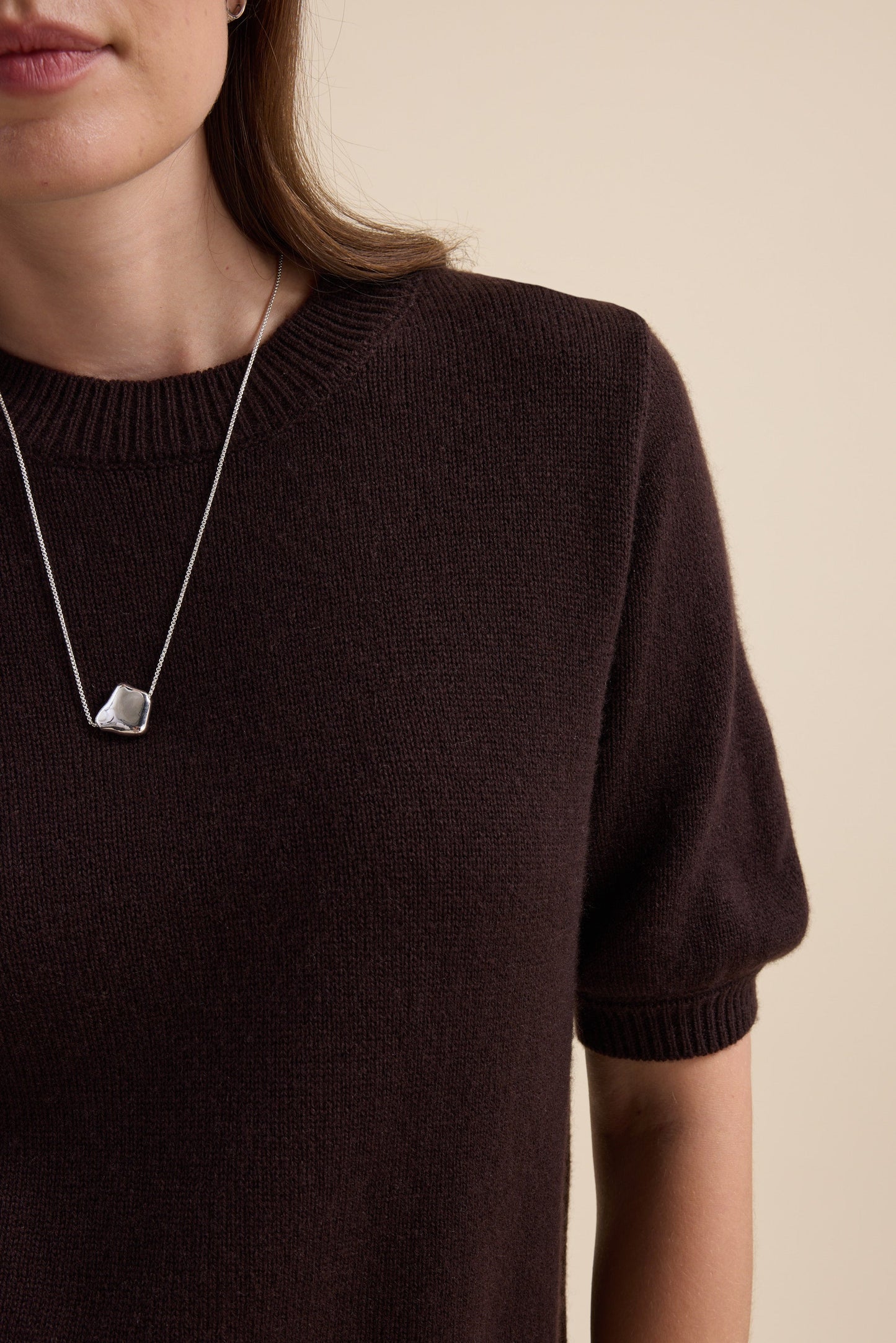 Elementary Cashmere Blend Tee Shirt