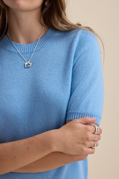 Elementary Cashmere Blend Tee Shirt