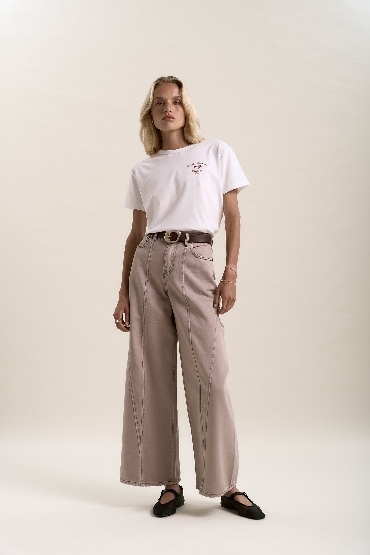 Lisbon Panel Detail Jeans