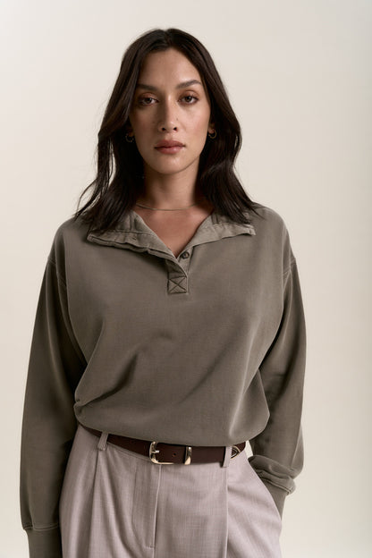 Elementary Slouchy Henley