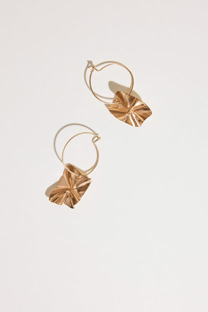 Love Winter Paper Earrings