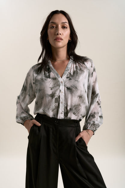 Eliana V Neck Top