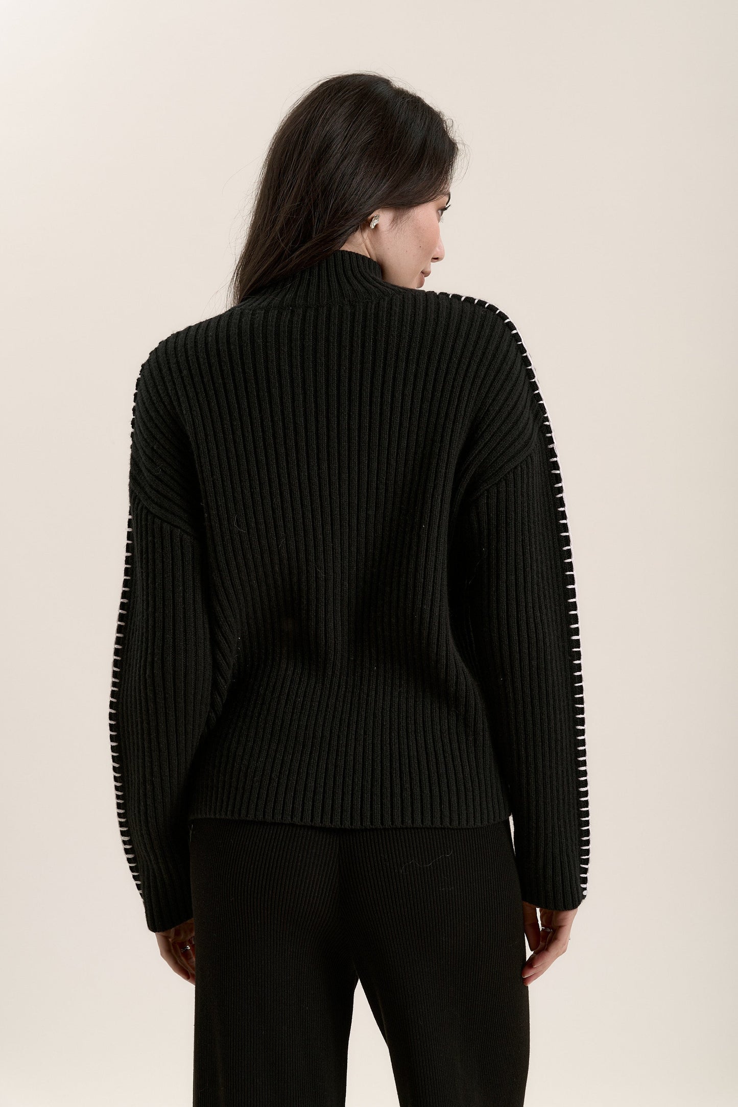 Monica Funnel Neck Sweater