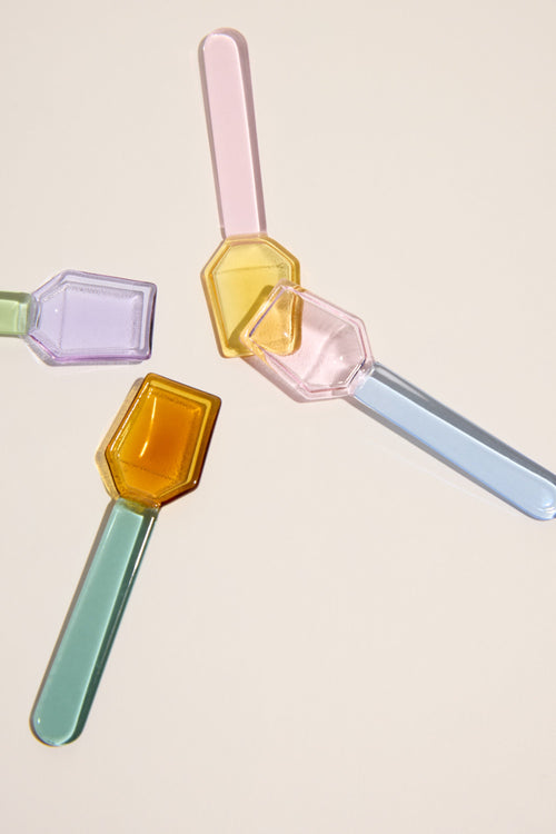 Sucker Glass Spoon Set