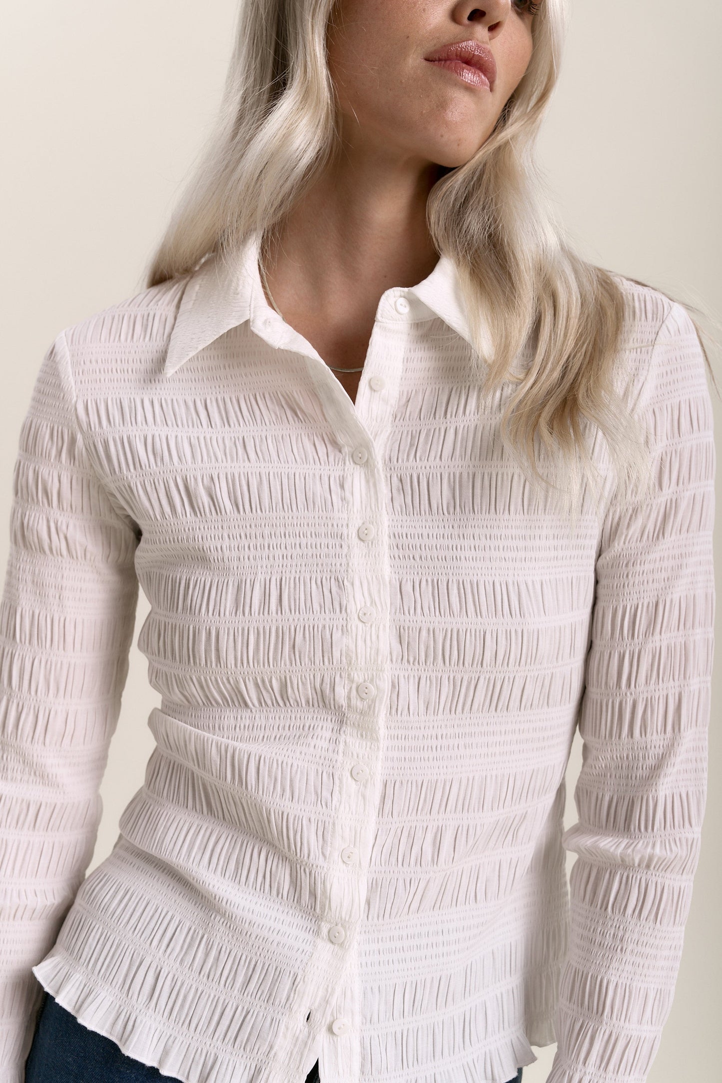 Tahlia Shirred Detail Shirt