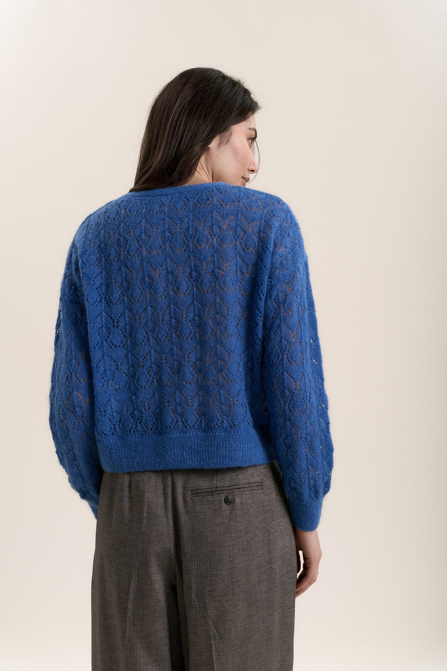 Lola Lace Knit Cardigan