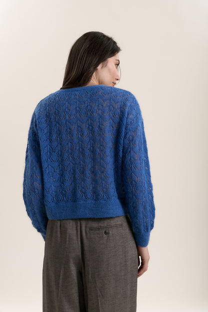 Lola Lace Knit Cardigan