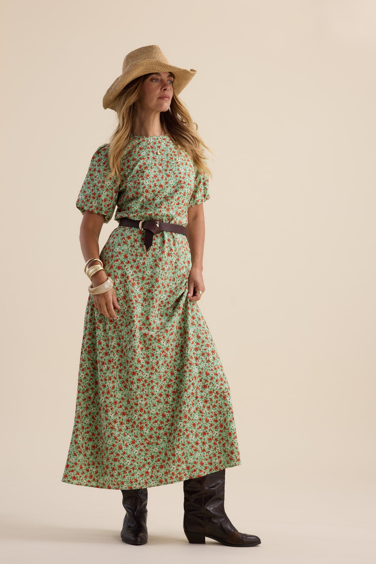Poppy Short Sleeved Dress