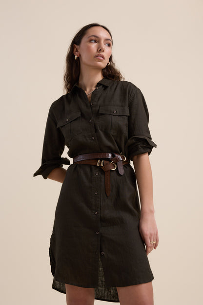 Elementary Shirt Dress