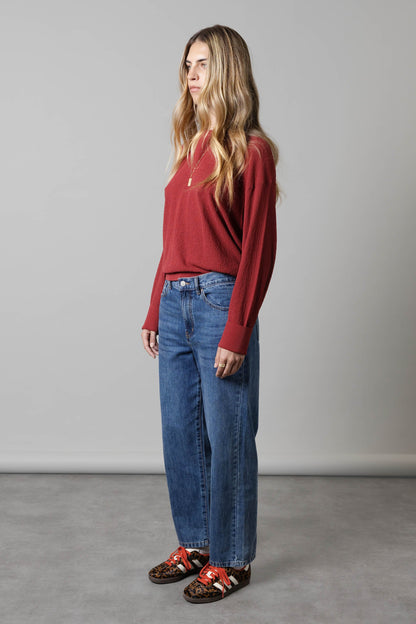 Oliver Textured Fine Knit Sweater