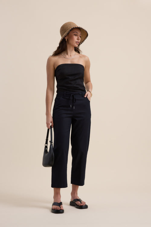 Elementary Relaxed Linen Pants