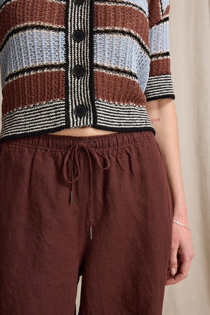 Elementary Wide Leg Linen Pants
