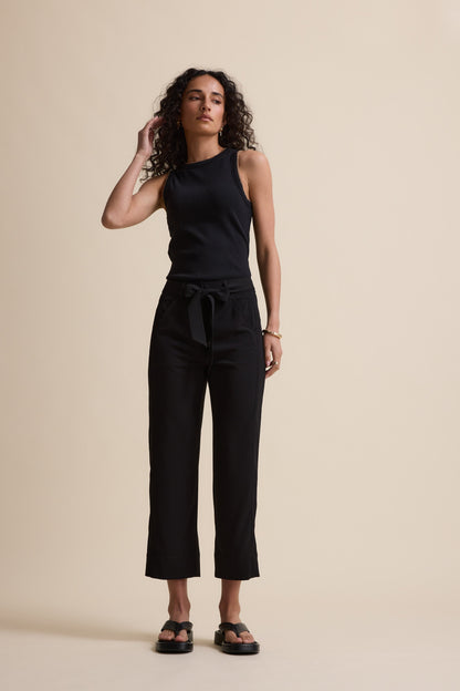 The Easy Care Belted Pants