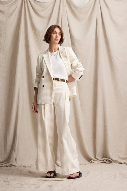 Piper Linen Blend Blazer