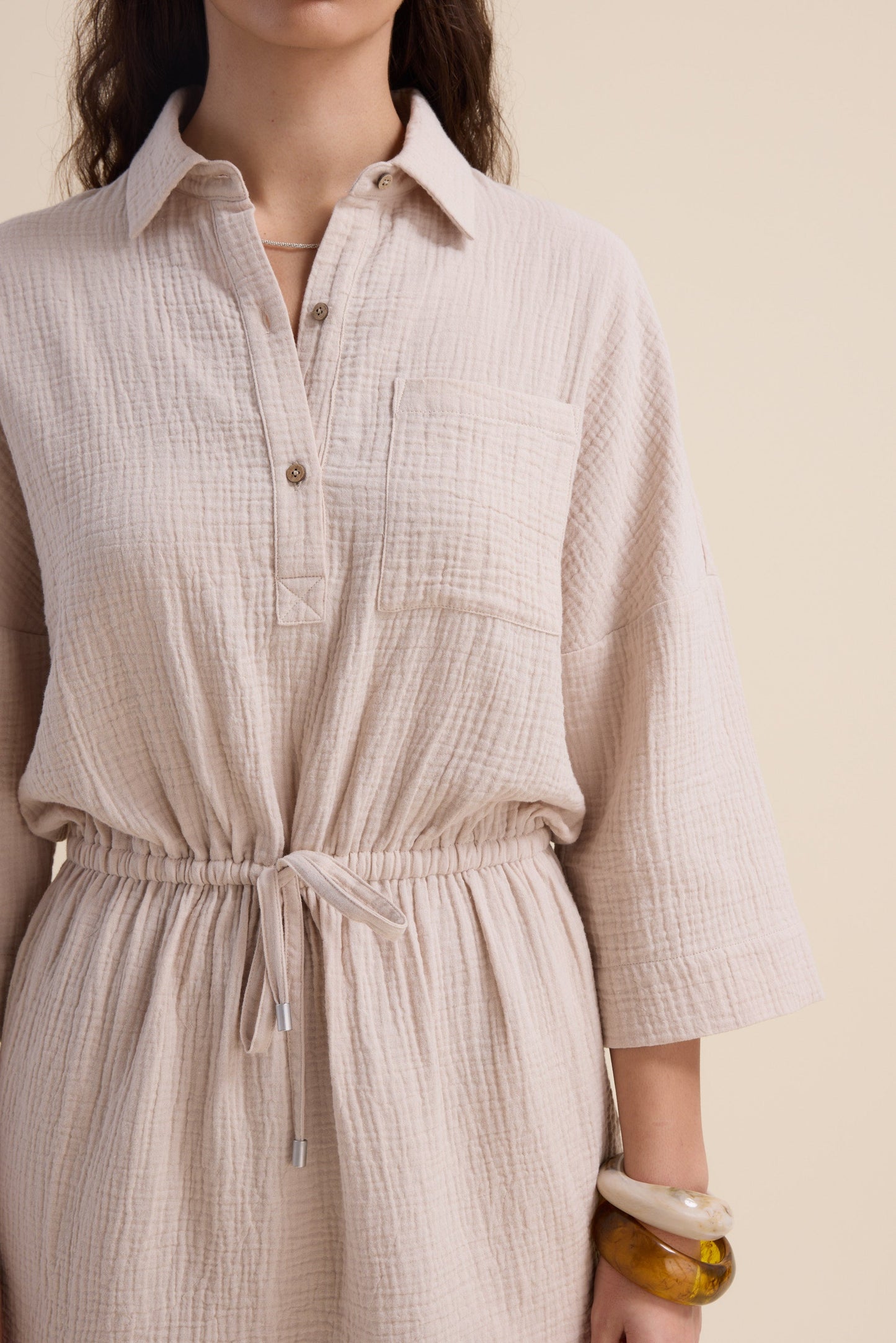 Elementary Textured Dress