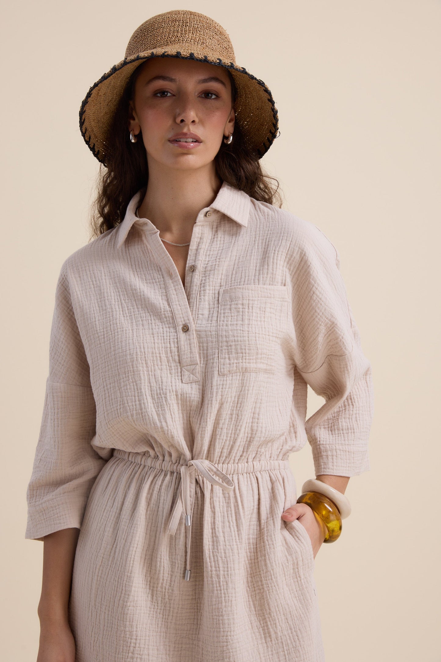 Elementary Textured Dress