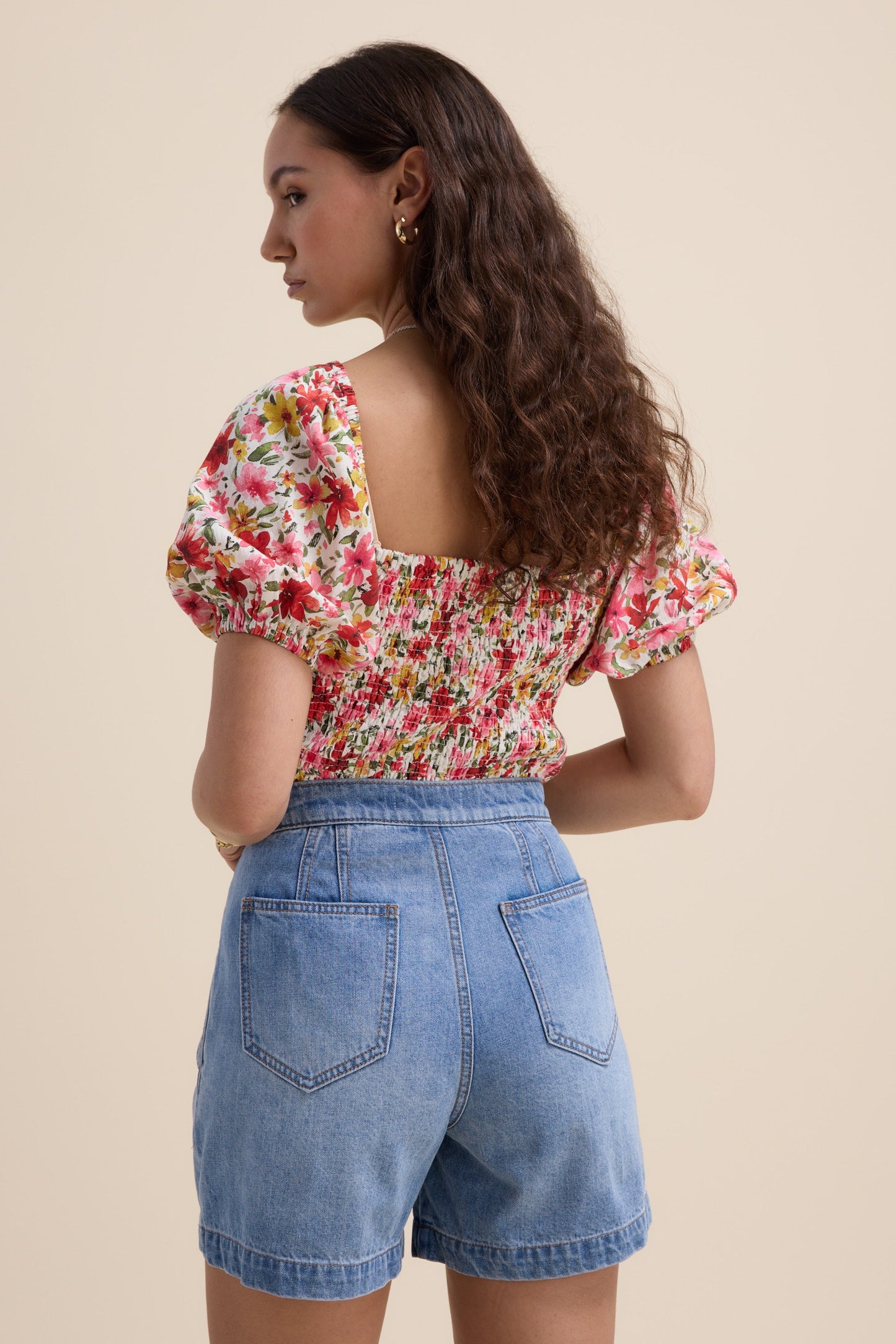 Louisiana Pleated Short