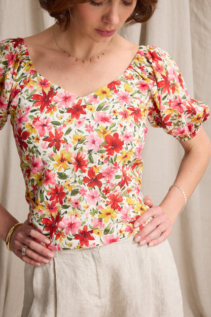 Audrey Puff Sleeve Top