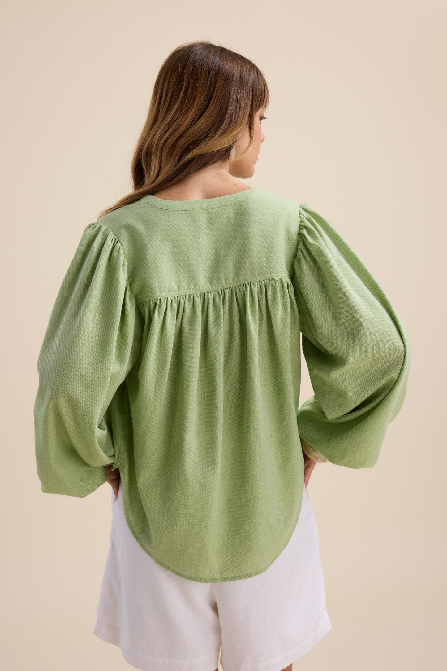 Isla Button Front Blouse