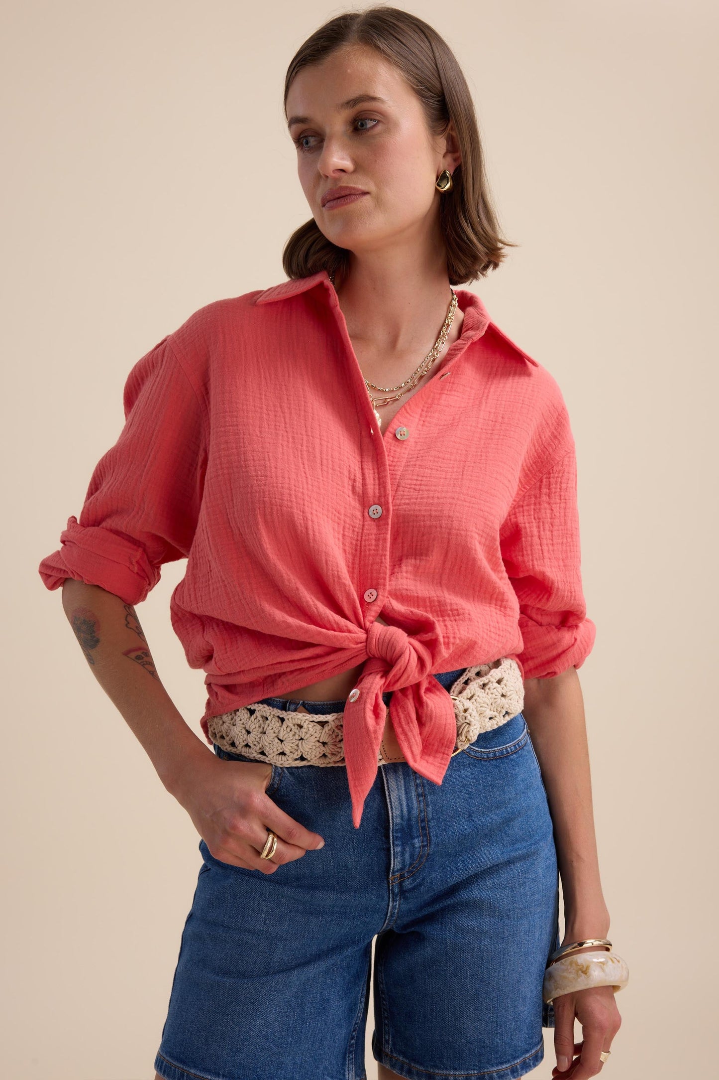 Elementary Textured Shirt
