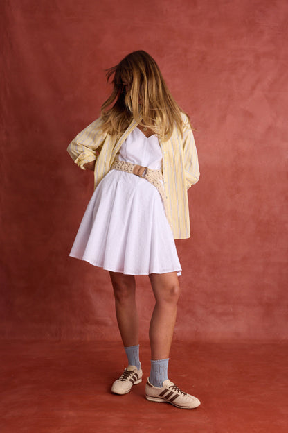 Mila Panelled Mini Dress